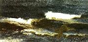 bruno liljefors branning oil painting
